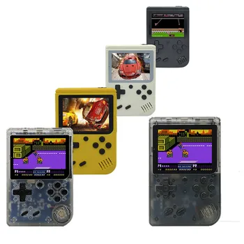 Coolbaby RS-6 Retro porttil Mini consola de juegos porttil 8-Bitové 3,0 pulgadas Farebný LCD nios Farba juego jugador incorporado