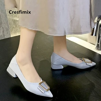 Cresfimix ženy módne sladké svetlo zelená vysoké podpätky úrad pre dámy bežné lakovanej kože žltá vysokom podpätku topánky a čerpadlá a5942