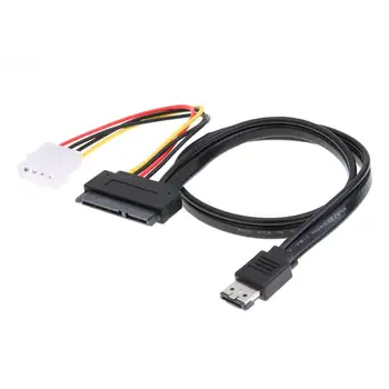 CY ESATA+USB combo DUAL Power ESATA +4pin IDE Moc SATA 22P/ 7+15 kolíkový HDD 5V 12V pre 3.5