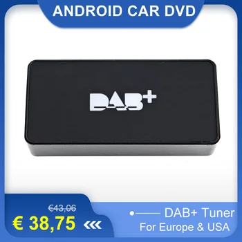 DAB DAB+ Box Digitálne Rádio Tuner pre Anténu autorádia Android 5.1/6.0/7.1/8.0/9.0/10.0 Systém FM Prenos na auto dvd hrať