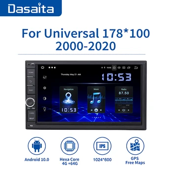 Dasaita Android Universal Car 2 Din Rádio 7