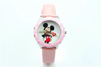 Detské sledujte cartoon láska Mickey jednoduché pás svetla sledovať deti hodinky hodinky pre deti 2020 mickey mouse cartoon hodinky