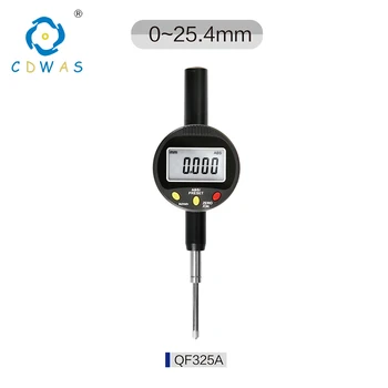Digitálny Mikrometer 0-25.4 mm s Vysokou Presnosťou 0.001 mm Digitálny Ukazovateľ Elektronickej Dial Indikátor Rozchod S Retail Box