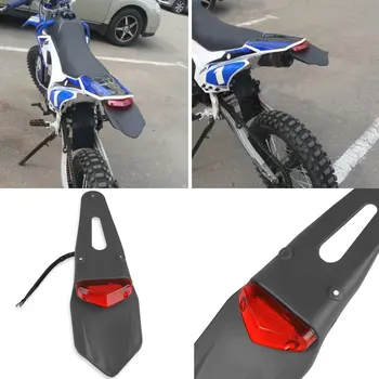Dirt Bike Blatník LED Stop Zadné zadné Svetlo Na BETA Motard X-entrenado X Tréner RR 2T 4t-taktné 125 250 300 350 390 400 430 450 480 498