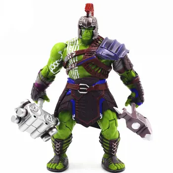 Disney, Marvel Avengers Thor 3 Gladiator Hulk Periférne S Vojnou Kladivo Hnuteľného PVC Anime Obrázok Modelu Deti, Hračky, Darčeky