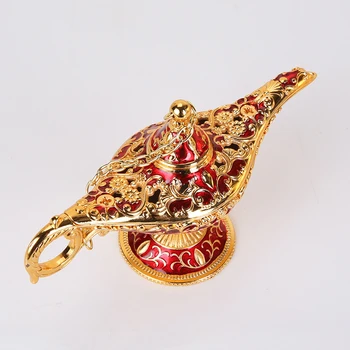 Displej Aladdin Lampa Ornament Dekorácie Európsky Štýl Nádherné Rekvizity