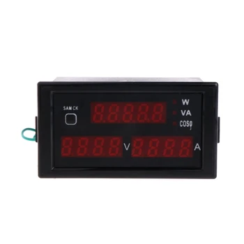 DL69-2048 Multifunkčné STRIEDAVÝ Voltmeter Ammeter Napätie Prúd Meter AC 80-300V