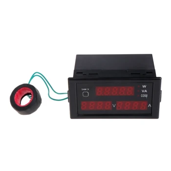 DL69-2048 Multifunkčné STRIEDAVÝ Voltmeter Ammeter Napätie Prúd Meter AC 80-300V