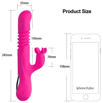 Dlhý sieťový Úsek Králik Vibrátory sexuálne hračky pre ženy Klitorisu Double Penetrácia G-Spot Vibračné Dildo pre Pošvy Masturbácia