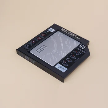 DM DW95 HDD Caddy 9,5 mm Plastové Optibay SATA 3.0 Pevného Disku Box Krytu DVD Adaptér pre 2,5 SSD 2TB Pre Notebook, CD-ROM