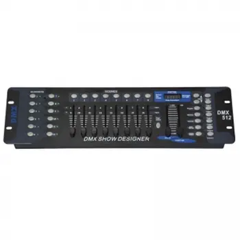DMX 512 svetlá kontroly tabuľka 192 programovateľné kanály pre osvetlenie a DJ