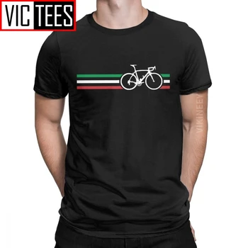 Dogma Tričko pre Mužov Cyklistické Pruhy talianskej Národnej Road Race Bavlna Tričko Veľkoobchod Nadrozmerné