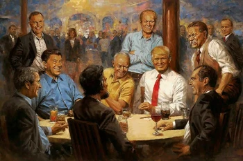 Donald Trump Americký Prezident Plagáty a Vytlačí Nové Horúce Plátno na Maľovanie Skvelé Usa Umenie Plagátu Tlač Wall Art Decor pre Domáce