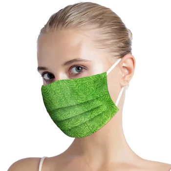 Dospelých Masku, Jednorazové Zmiešané Farby Jednorazové Spunlace Priedušná Tkaniny Plastický Masku Na Tvár