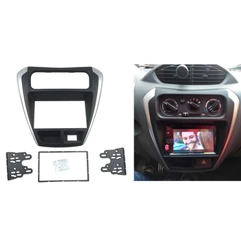 Double Din Fascia na rok Suzuki Alto 800 Rádio DVD, Stereo CD Panel Dash Montáž Inštalácia Výbava Auta Tvár Rám Rám
