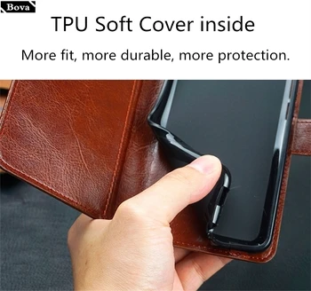 Držiteľa karty kryt puzdro pre Huawei Nova 3 Nova 3i 3e Pu kožené puzdro Ochranný Kryt Retro závesu peňaženky, flip case