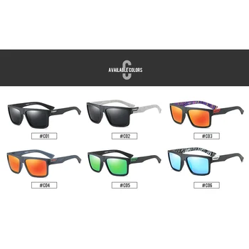 DUBERY Dizajn Značky Polarizované slnečné Okuliare Mužov Ovládač Odtiene Male Retro Slnečné Okuliare Pre Mužov Spuare Farebné Letné UV400 Oculos