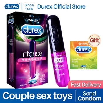 Durex 10 ml Intenzívny Orgazmus Gél Mazivo Sex Kvapky Silné Zvýšenie Exciter pre Ženy Bezpečný Sex Hračky Intímne Tovaru za Pár Sex