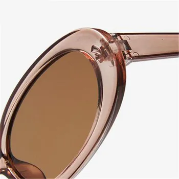 DYTYMJ Oválne Malé Rámom slnečné Okuliare Ženy, Luxusné Značky Slnečné Okuliare pre Mužov Módne Candy Farebné Okuliare Vintage Oculos De Sol