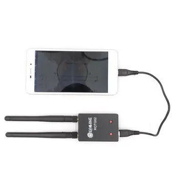 Eachine ROTG02 UVC OTG 5.8 G 150CH Audio FPV Prijímač Pre Android Mobilný Telefón, Tablet, Smartphone Vysielač VS ROTG02 R051