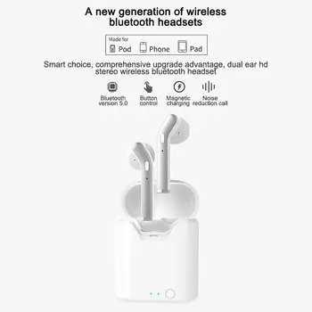 EastVita H17T TWS Bluetooth Slúchadlá Slúchadlá Bezdrôtové Slúchadlá Hi-Fi Zvuk Pravda, Bezdrôtové Stereo Slúchadlo S Nabíjanie Prípade L20