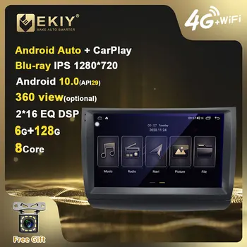 EKIY 6 G 128G DSP Pre Toyota Prius 20 2003-2009 Android 10 autorádia Multimediálne Video Prehrávač, Navigácia GPS Autorádia č. 2 Din DVD