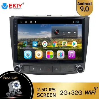 EKIY Pre Lexus IS250 IS300 IS200 IS220 2005-2012 Auto Rádia 2din Android 9 DVD Auto Multimediálne Video Prehrávač, Stereo Navigácia GPS