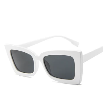 [EL Malus]Značky Dizajnér Námestie Rámom slnečné Okuliare Ženy Ženy Reflexná Strieborná Objektív, Ružové a Červené Odtiene Slnečné Okuliare Oculos Gafas