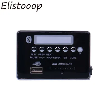 Elistooop USB, FM, Aux Rádio MP3 Prehrávač Integrovaný Auto USB, Bluetooth Hands-free MP3 Dekodér Rada Modul Diaľkového Ovládania Pre Auto