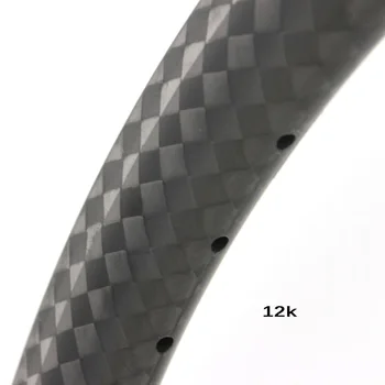 ELITEWHEELS 12K Dokončiť Carbon Road Bike Rim 38mm Nízky Profil Clincher Rúrkové Ráfik Pre 700 c Požičovňa Aero Kolesá Super Light