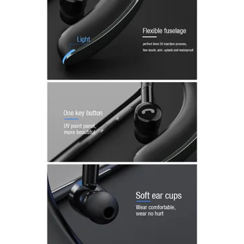 F900 Mini Earhook Bezdrôtová 5.0 Slúchadlá Auto Handsfree Hovor Slúchadlá
