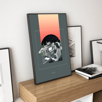 Fantastické Abstraktné Maliarske Plátno na Stenu Umenie Plagáty a Vytlačí Nordic Stenu Obrázok pre Obývacia Izba Domova umelecké Diela