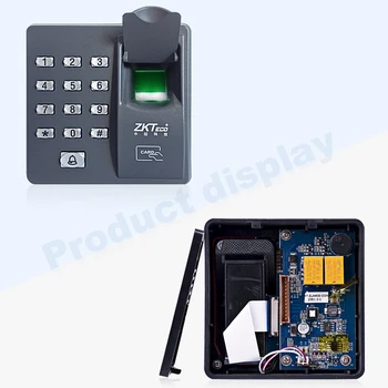 Fingerprint Access Control Systém RFID Klávesnica Biometrické Prst tlač Čítačka Access Controller + 10pcs EM4100 keyfobs
