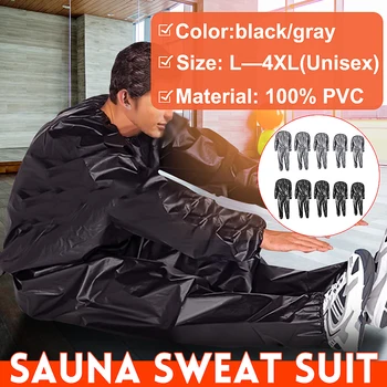 Fitness Potu Sauna Oblek Cvičenie Telocvični Oblečenie Školenia prípravkov na Chudnutie, Cvičenie, chudnutie, Sauna Oblek Anti-Rip pre Mužov, Ženy