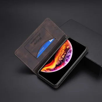 Flip Kožené puzdro Pre iPhone 12 11 Pro X XR XS Max SE 2020 Magnet Peňaženky Knihy, Stojan Coque Pre iPhone 6 6 7 8 Plus Kryt Telefónu
