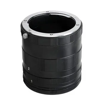 Fotoaparát Adaptér Makro Predĺženie Trubice Krúžok pre Nikon D7000 D7100 D5300 D5200 D5100 D5000 D3200 D3100 D3000 D80 D90 D70 D60 DSLR