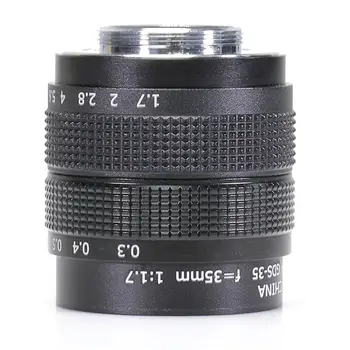 Fujian 35mm f/1.7 APS-C CCTV Objektív+adaptér krúžok+2 Makro Krúžok+clona pre P anasonic/O lympus Micro4/3 M4/3 Mirroless Fotoaparát