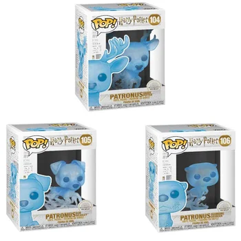 Funko Pop Harried PATRONUS 104# 105# 106# Potter pvc Akcie obrázok toy Model Kolekcie bábika pre fanúšikov Deti Narodeninám hračka