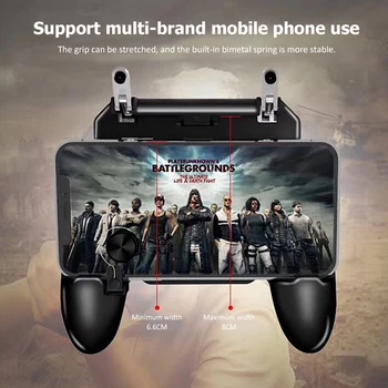 Gamepad Pubg Radič Pre iPhone Android Ovládač Mobile Game Pad Hry-Controller Prenosné Prehrávače Winex Praktický Gamepad