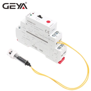 GEYA Twilight Prepínač AC110V-240V Street Light Senzor, Din lištu Modulárny Relé 16A Automatické Prepínanie