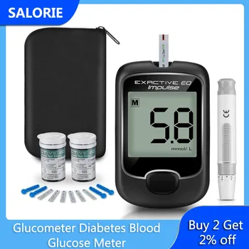 Glucometer Diabetes Hladiny Glukózy V Krvi Meter Lekárske Testovacie Prúžky Lancets Ihly Tester Diabetická Cukru V Krvi Detekcie Zdravotnej Starostlivosti