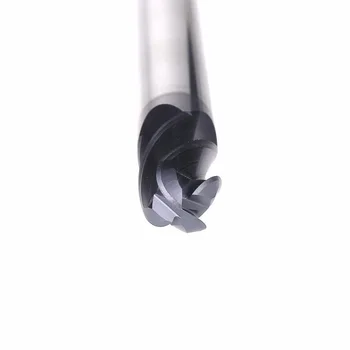 GM-4B pevné volfrámové ocele 4 flauta loptu nos potiahnuté konci mlyn cnc frézovanie fréza rezné nástroje pre obrábanie kovov profil HRC45