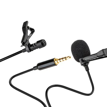 Golier Klip Mikrofón Lavalier Mikrofón Mini Mobilný Telefón Karaoke Nahrávanie Malý Mikrofón Rozhovor Nahrávanie Mikrofón L
