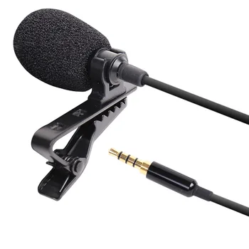 Golier Klip Mikrofón Lavalier Mikrofón Mini Mobilný Telefón Karaoke Nahrávanie Malý Mikrofón Rozhovor Nahrávanie Mikrofón L