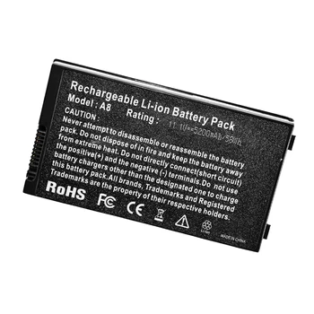 Golooloo 6 bunky notebook batéria pre Asus 70-NF51B1000 90-NF51B1000 A32-A8 NB-BAT-A8-NF51B1000