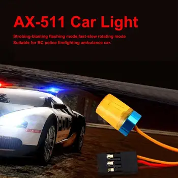 GoolSky AX-511 RC Multi-funkčný Kruhový Ultra Svetlé RC Auto, LED Svetlo, blikanie-tryskanie Bliká rýchlo-pomaly Rotujúce Režim