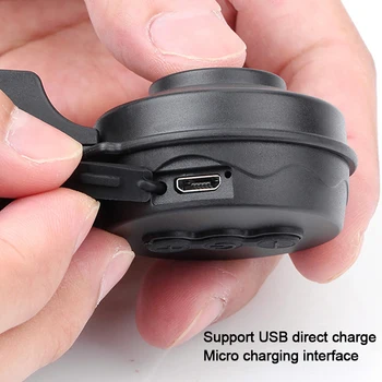 GUB Zvukový Alarm Požičovňa Riadidlá Elektronická horn Nepremokavé USB Rechargable MTB, Road Bike Bell Bezpečnostný Alarm Jazdecké Príslušenstvo