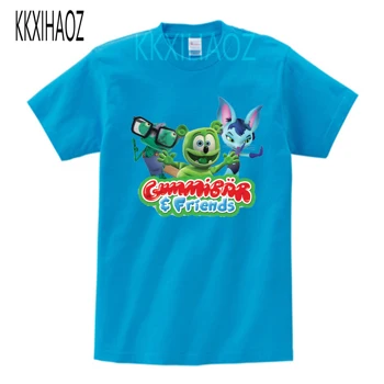 Gummy Bear T-Shirt Módne Osobnosti dieťa 2019 Lete Zábavné Príležitostné Tlače chlapec T Shirt dievčatá tshirt MJ