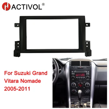 HACTIVOL 2 Din autorádia tvár doska Rám pre Suzuki Grand Vitara Nomade 2005-2011 Auto DVD GPS Hráč panel dash mount kit