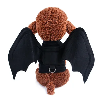 Halloween Skladacia Pet Oblečenie Bat Krídla Mačku, Psa Kostým Mačka Vianočné Šaty pre Mačky